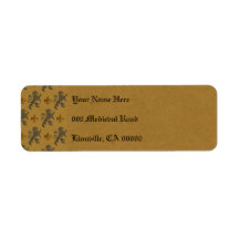 Schwarze Rampenlöcher und Lilie