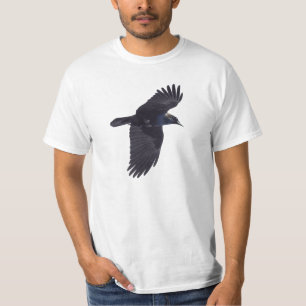 Schwarze Raven Gothic, Haida, Wildlife T-Shirt