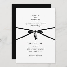 SCHWARZE RIBBON & BOW