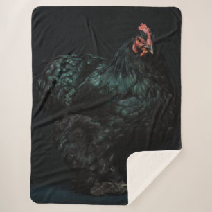 SCHWARZE ROOSTER SHERPADECKE
