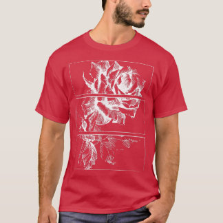 Schwarze Rose Ästhetische Kleidung Soft Grunge Kle T-Shirt