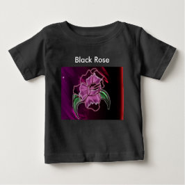 Schwarze Rose Baby T-shirt