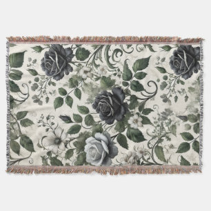Schwarze Rose Decke
