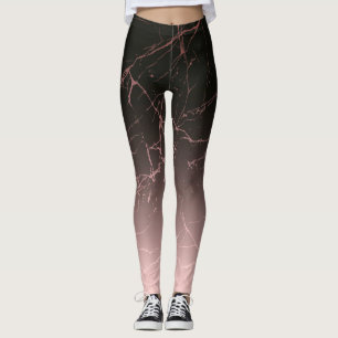 Schwarze Rose Leggings