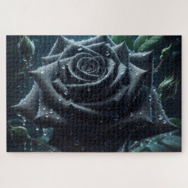 Schwarze Rose Puzzle