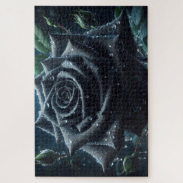 Schwarze Rose Puzzle