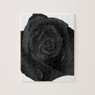 Schwarze Rose Puzzle
