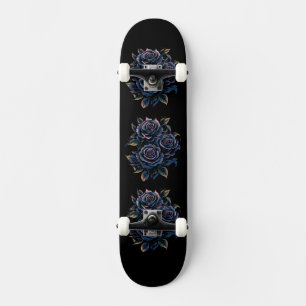 Schwarze Rose Skateboard