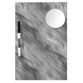 Schwarze Rose Wavy Textur Trockenlöschtafel Mit Spiegel