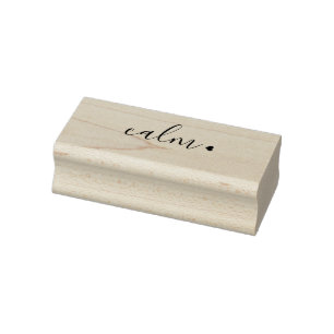 Schwarze Ruhe mit kleinem Herz Gummistempel