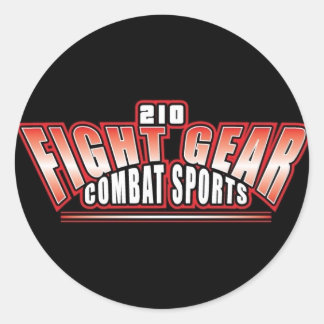 Schwarze Runder Aufkleber