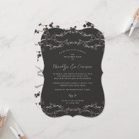 Schwarze Sakura Kirschblüten Zen Hochzeitsempfang
