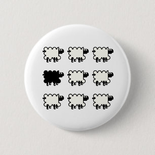 Schwarze Schafe Button