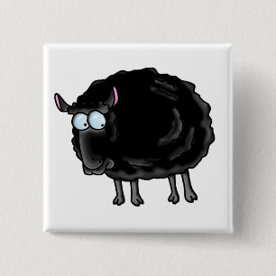 Schwarze Schafe Button