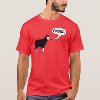 Schwarze Schafe Fnord Discordian T - Shirt