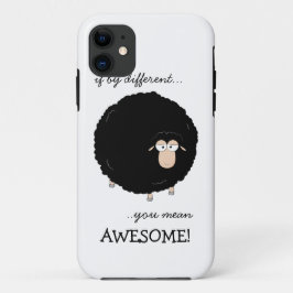 Schwarze Schafe Illustrationsfall Case-Mate iPhone Hülle