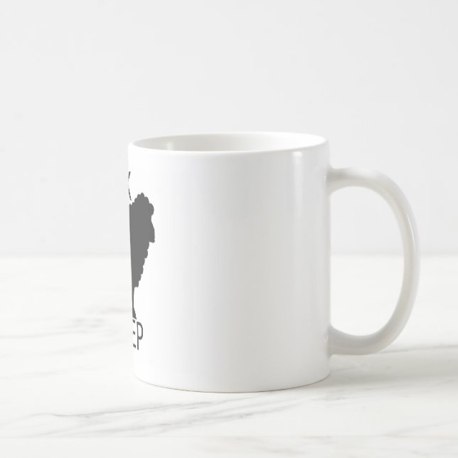 Schwarze Schafe Kaffeetasse (Rechts)