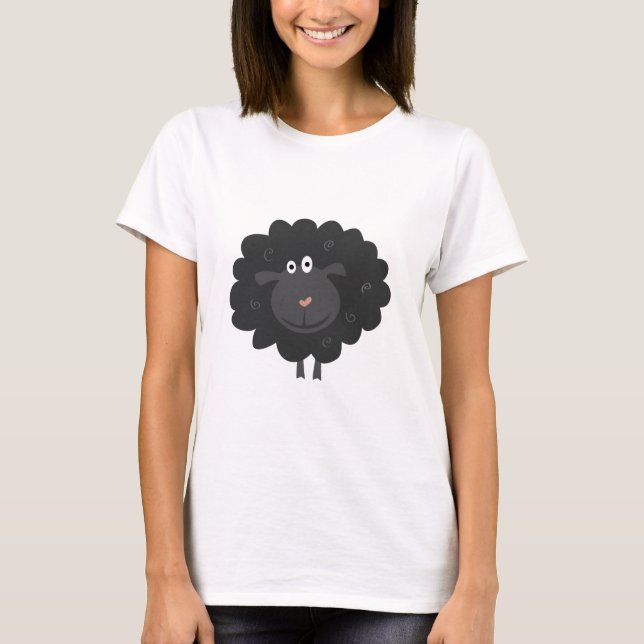 Schwarze Schafe T-Shirt (Vorderseite)