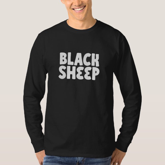 Schwarze Schafe T-Shirt (Vorderseite)