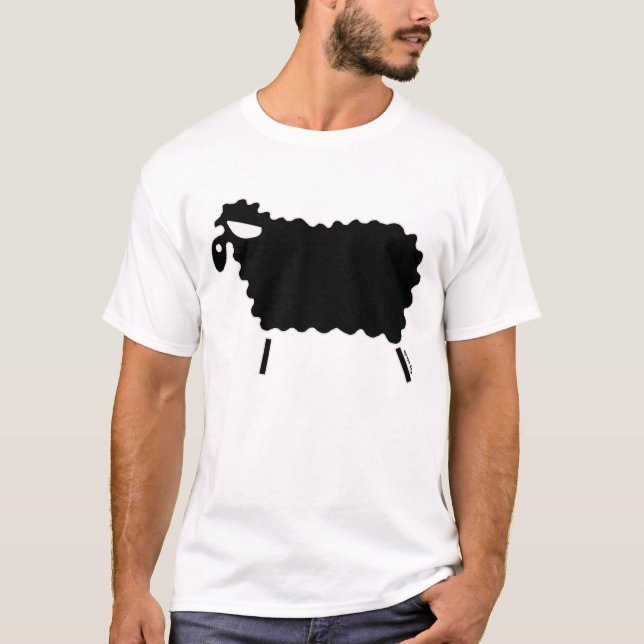 Schwarze Schafe T-Shirt (Vorderseite)