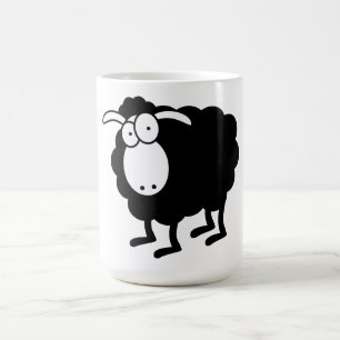Schwarze Schafe Tasse