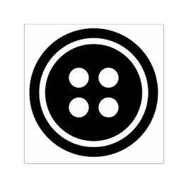 Schwarze Schaltfläche Permastempel