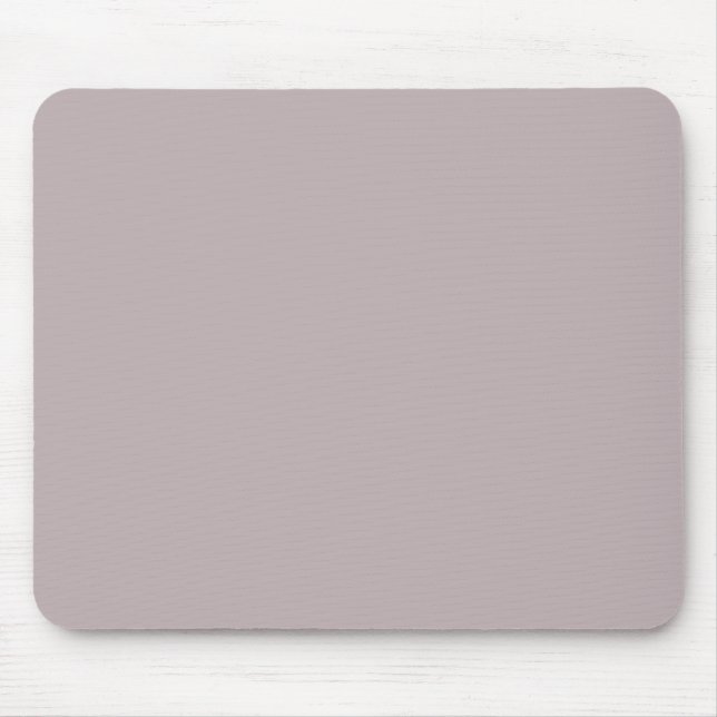 Schwarze Schatten (feste Farbe) Mousepad (Vorne)