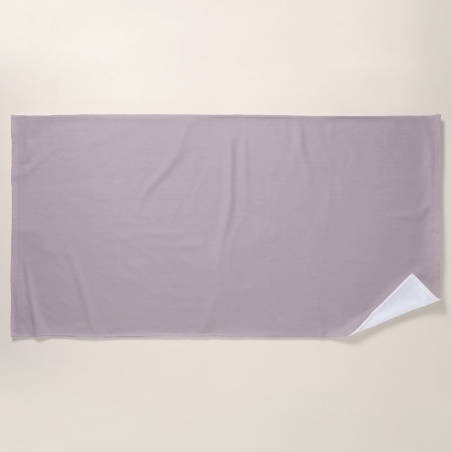 Schwarze Schatten (feste Farbe) Strandtuch (Vorderseite)