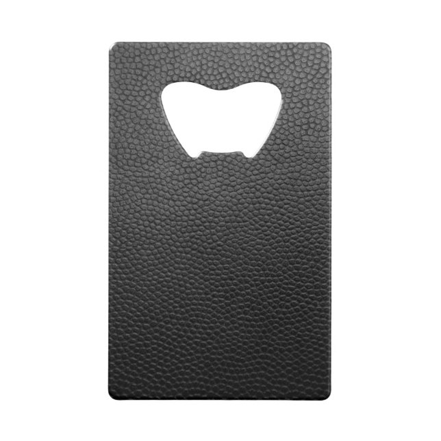 Schwarze Schlangenhaut  Geldbeutel Flaschenöffner (Vorderseite)