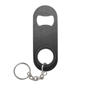 Schwarze Schlangenhaut Mini Flaschenöffner
