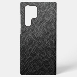 Schwarze Schlangenhaut Samsung Galaxy Hülle