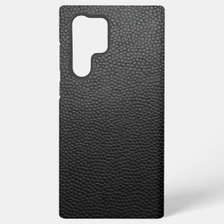 Schwarze Schlangenhaut Samsung Galaxy Hülle