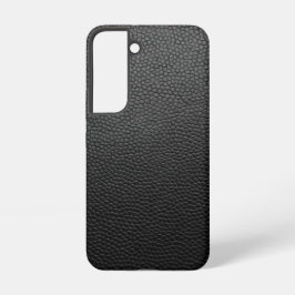 Schwarze Schlangenhaut Samsung Galaxy Hülle