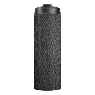 Schwarze Schlangenhaut Thermosbecher