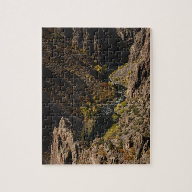 schwarze Schlucht Puzzle (Vertikal)