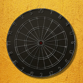 Schwarze Schokolade, solide Farbe Dartscheibe