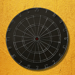 Schwarze Schokolade, solide Farbe Dartscheibe