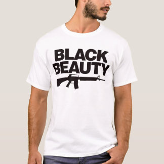 Schwarze Schönheit AR - Schwarzes T-Shirt