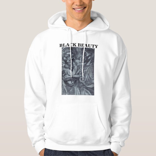 SCHWARZE SCHÖNHEIT HOODIE (Vorderseite)