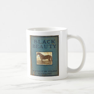 Schwarze Schönheit Tasse