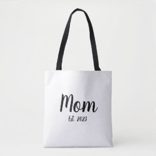 Schwarze Schrift etablierte Mama