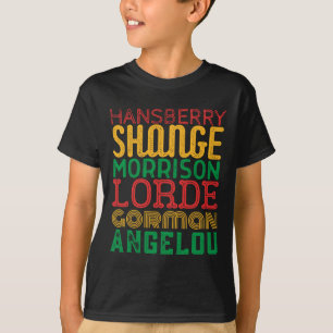 Schwarze Schriftstellerinnen Schwarze Geschichte M T-Shirt