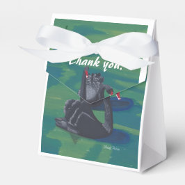 Schwarze Schwäne Schwimmende Gastgeschenk Hochzeit Geschenkschachtel