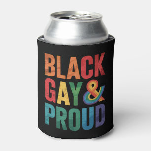 Schwarze Schwule und stolze schwarze LGBTQ Queers Dosenkühler