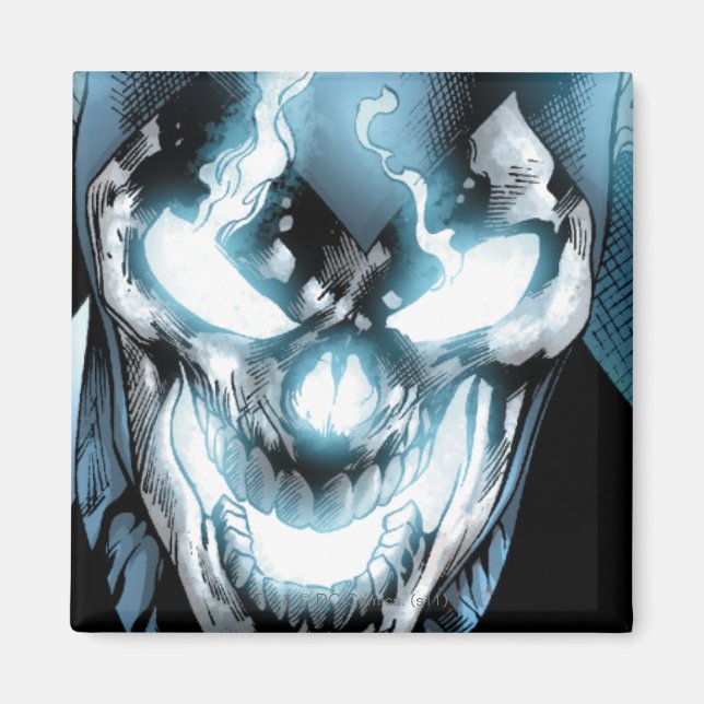 Schwarze Signalleuchte Magnet (Vorne)