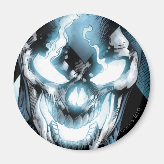 Schwarze Signalleuchte Magnet (Vorne)