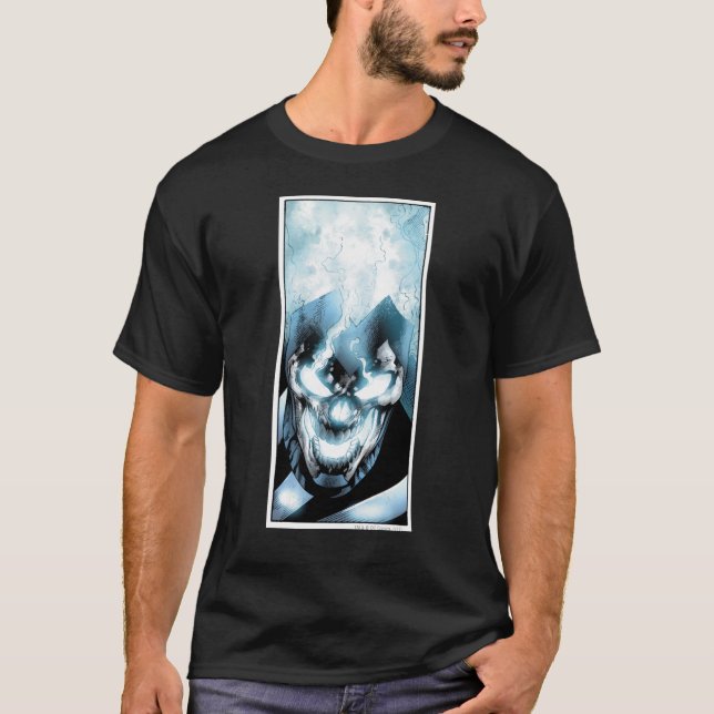 Schwarze Signalleuchte T-Shirt (Vorderseite)