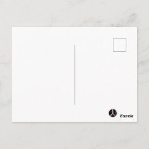 Schwarze Skidesigns & Wintermotive Postkarte