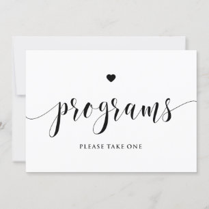 Schwarze Skriptprogramme Bitte ein Zeichen nehmen