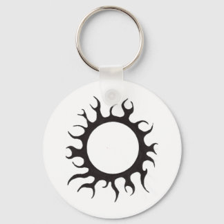 Schwarze Sonne Schlüsselanhänger